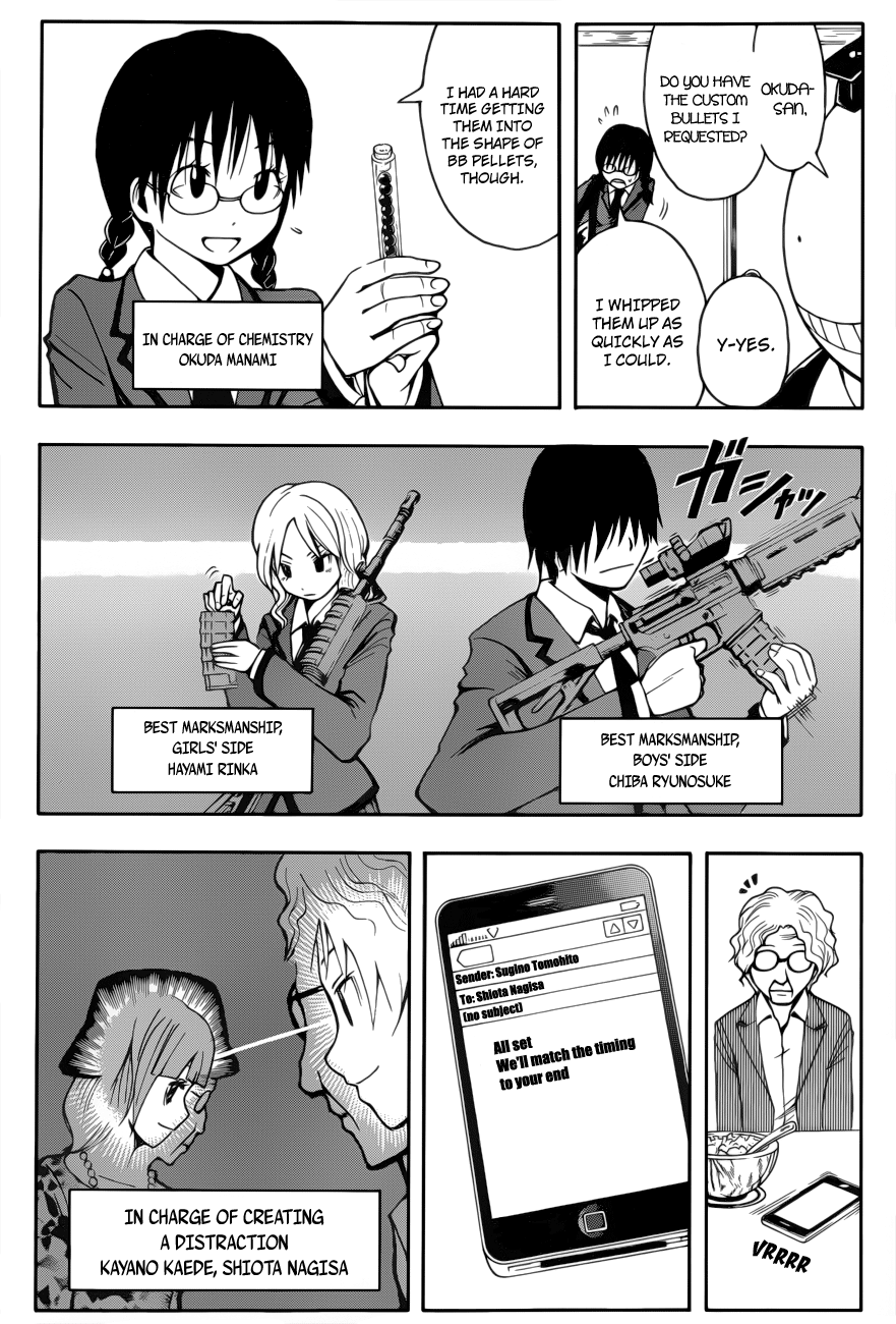 Assassination Classroom Extra chapter 24 - page 9