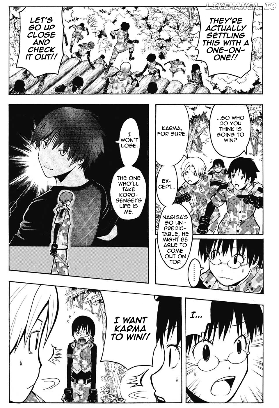 Assassination Classroom Extra chapter 147 - page 8