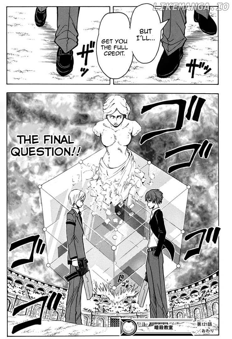 Assassination Classroom Extra chapter 121 - page 20