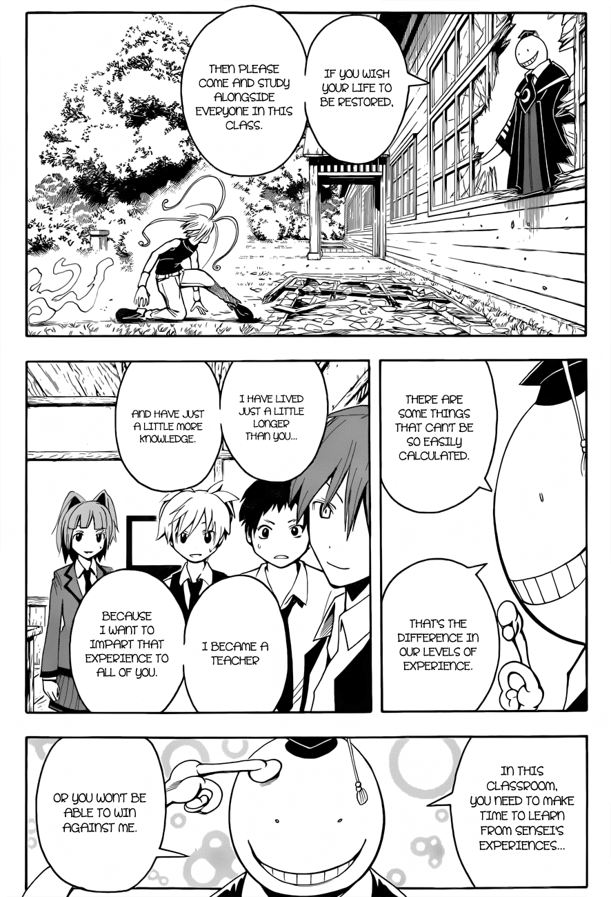 Assassination Classroom Extra chapter 31 - page 19