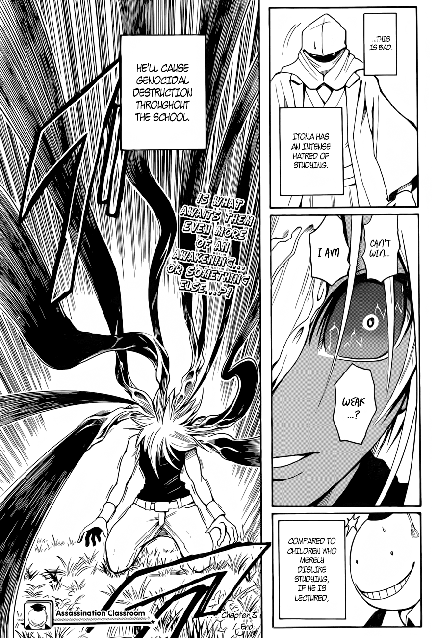 Assassination Classroom Extra chapter 31 - page 20