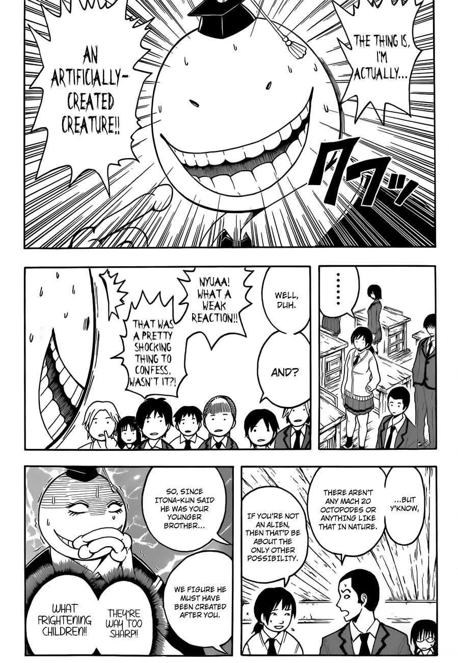 Assassination Classroom Extra chapter 32 - page 12