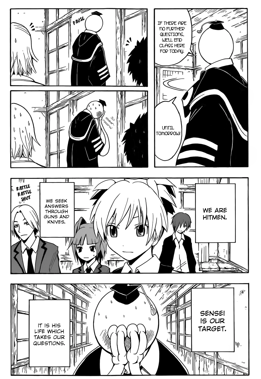 Assassination Classroom Extra chapter 32 - page 16