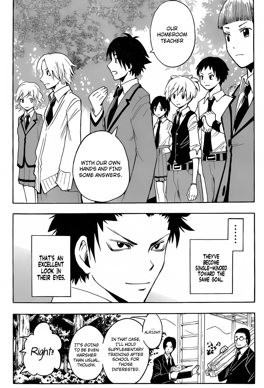 Assassination Classroom Extra chapter 32 - page 19