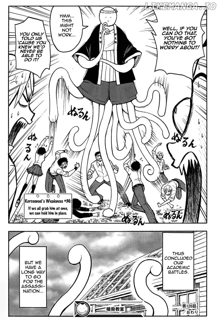 Assassination Classroom Extra chapter 126 - page 19