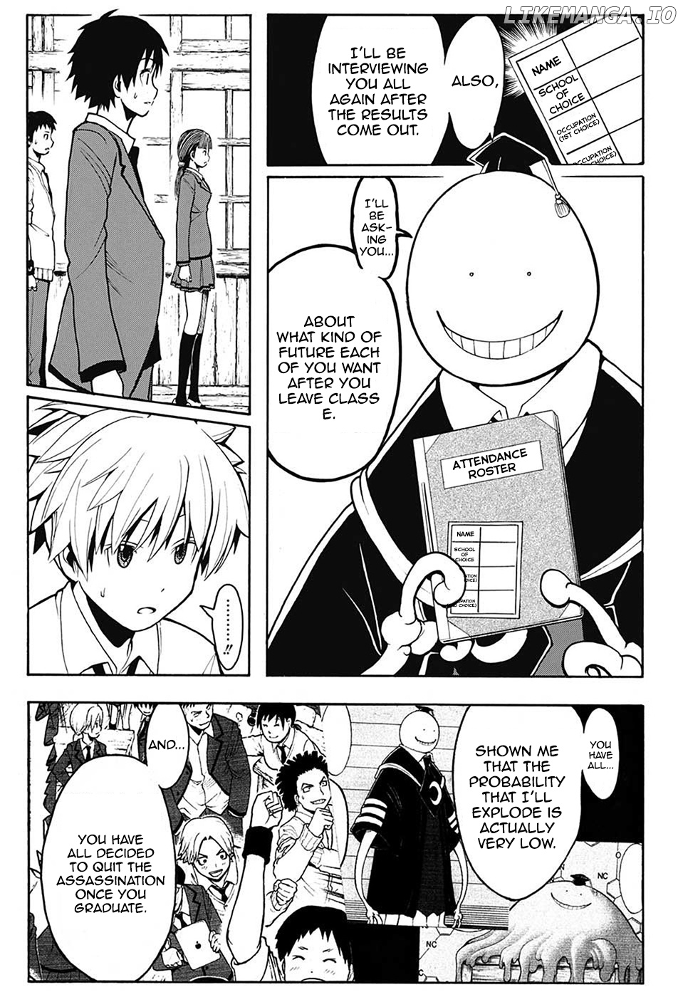 Assassination Classroom Extra chapter 154 - page 15