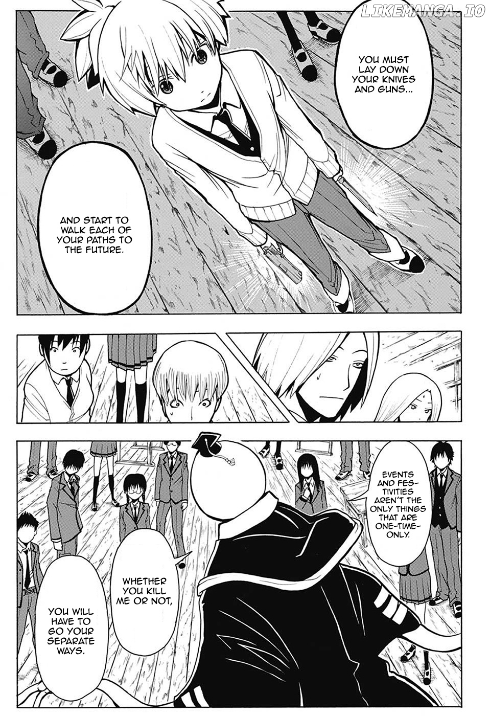 Assassination Classroom Extra chapter 154 - page 17