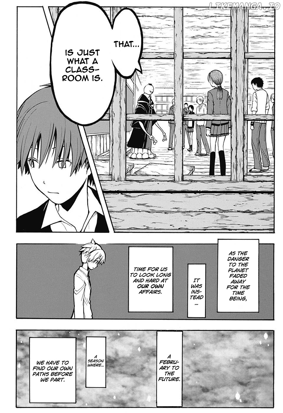 Assassination Classroom Extra chapter 154 - page 18