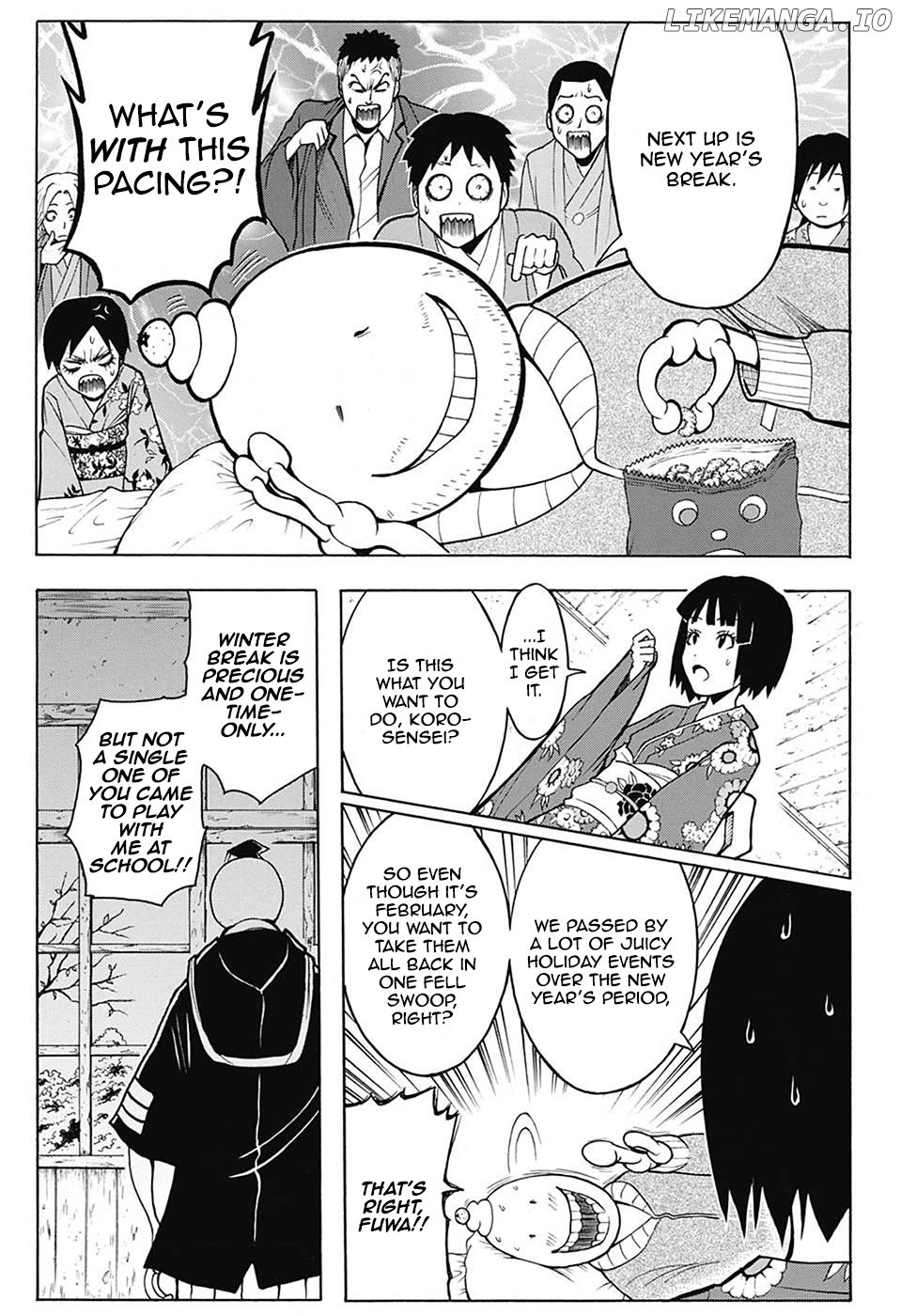 Assassination Classroom Extra chapter 154 - page 7