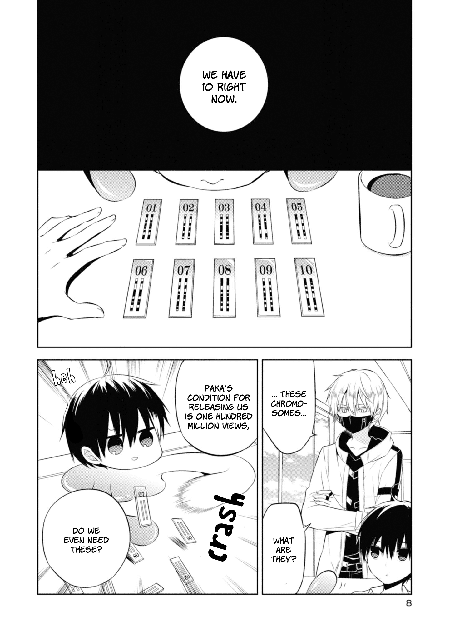 Naka no Hito Genome [Jikkyouchuu] chapter 34 - page 8