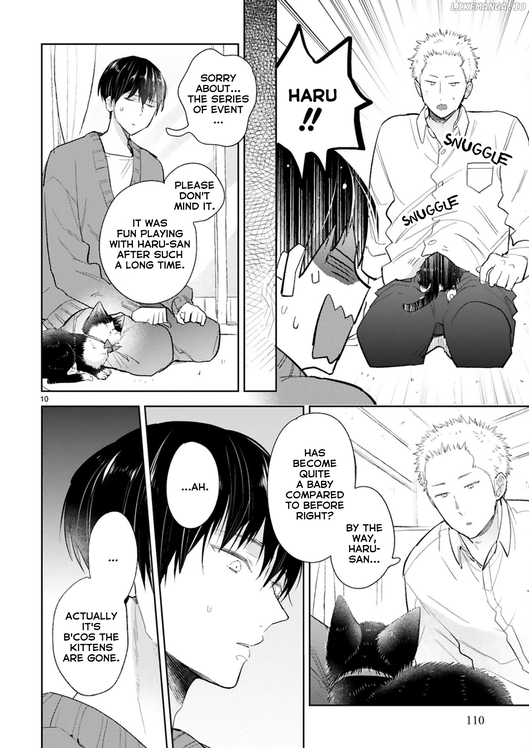 Doukyonin wa Hiza, Tokidoki, Atama no Ue. chapter 24.1 - page 10