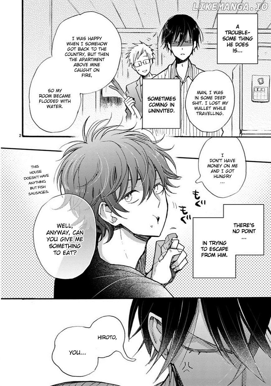 Doukyonin wa Hiza, Tokidoki, Atama no Ue. chapter 5.1 - page 3