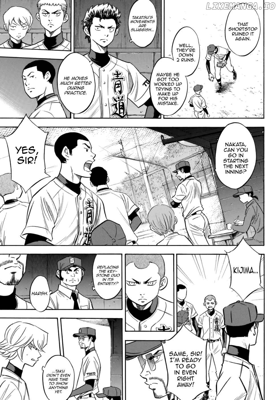 Daiya no A - Act II Chapter 101 - page 13