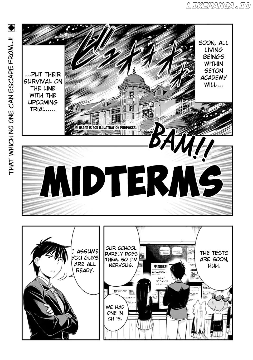 Murenase! Shiiton Gakuen Chapter 64 - page 1