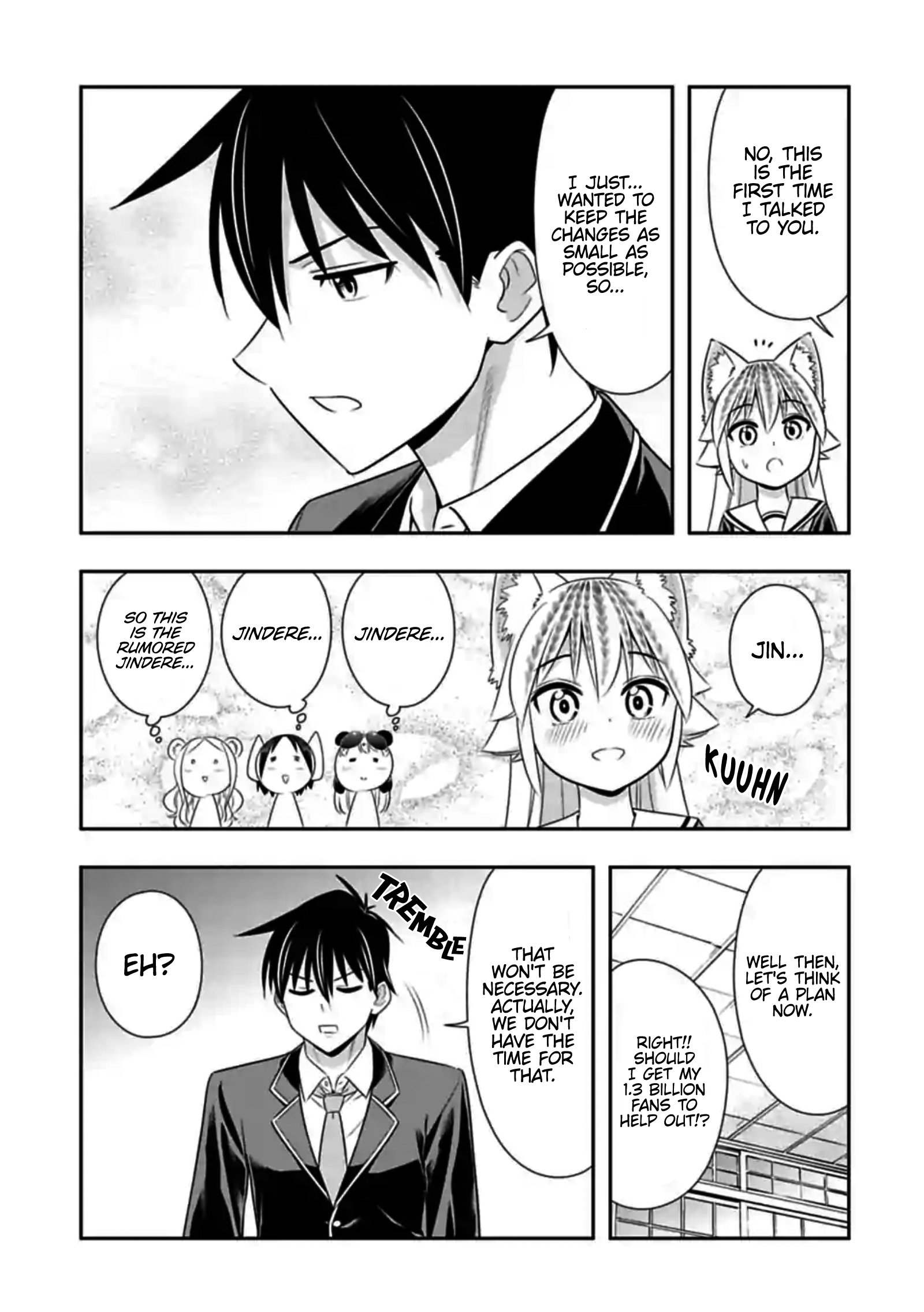 Murenase! Shiiton Gakuen Chapter 147 - page 3