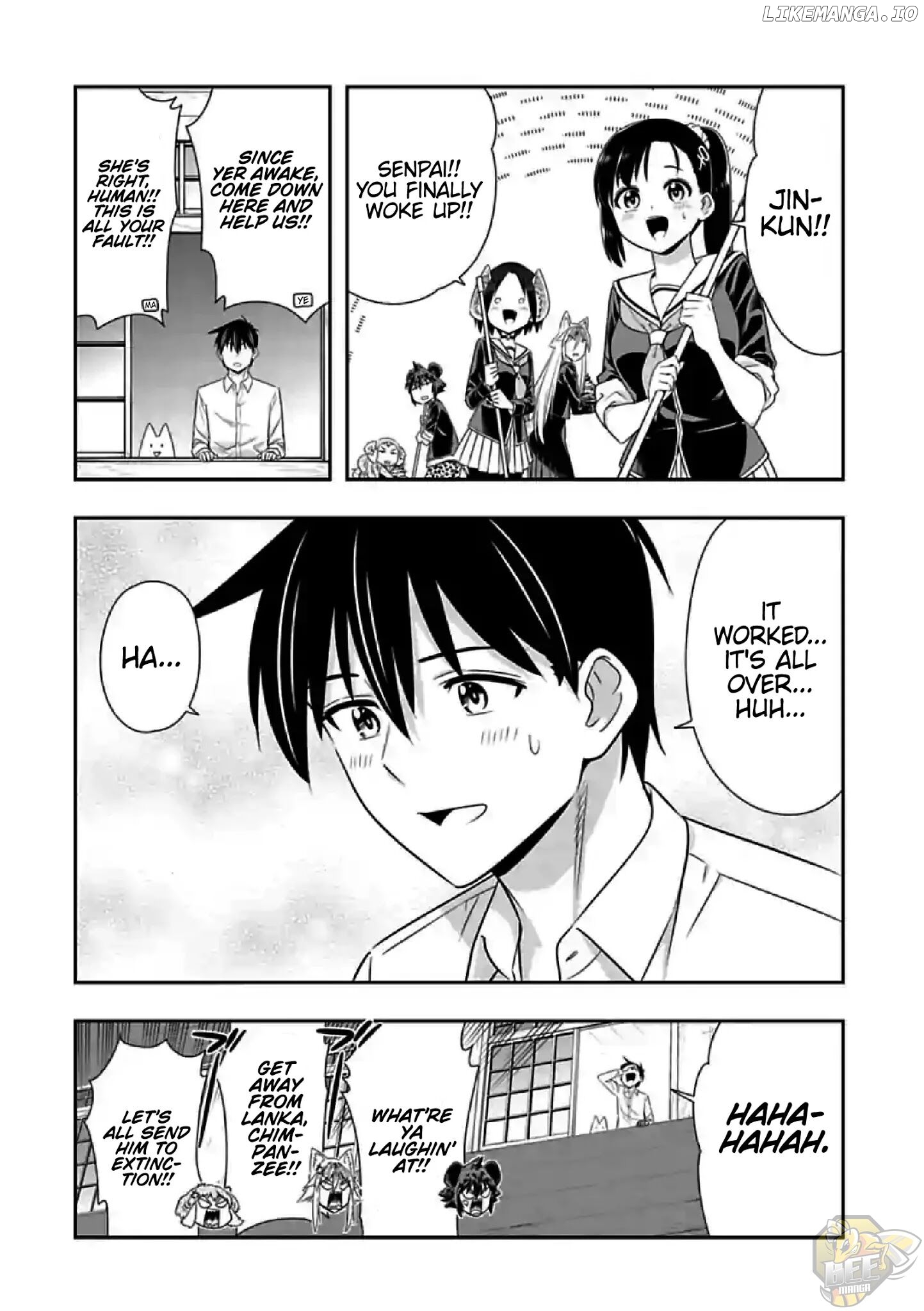 Murenase! Shiiton Gakuen Chapter 149 - page 4