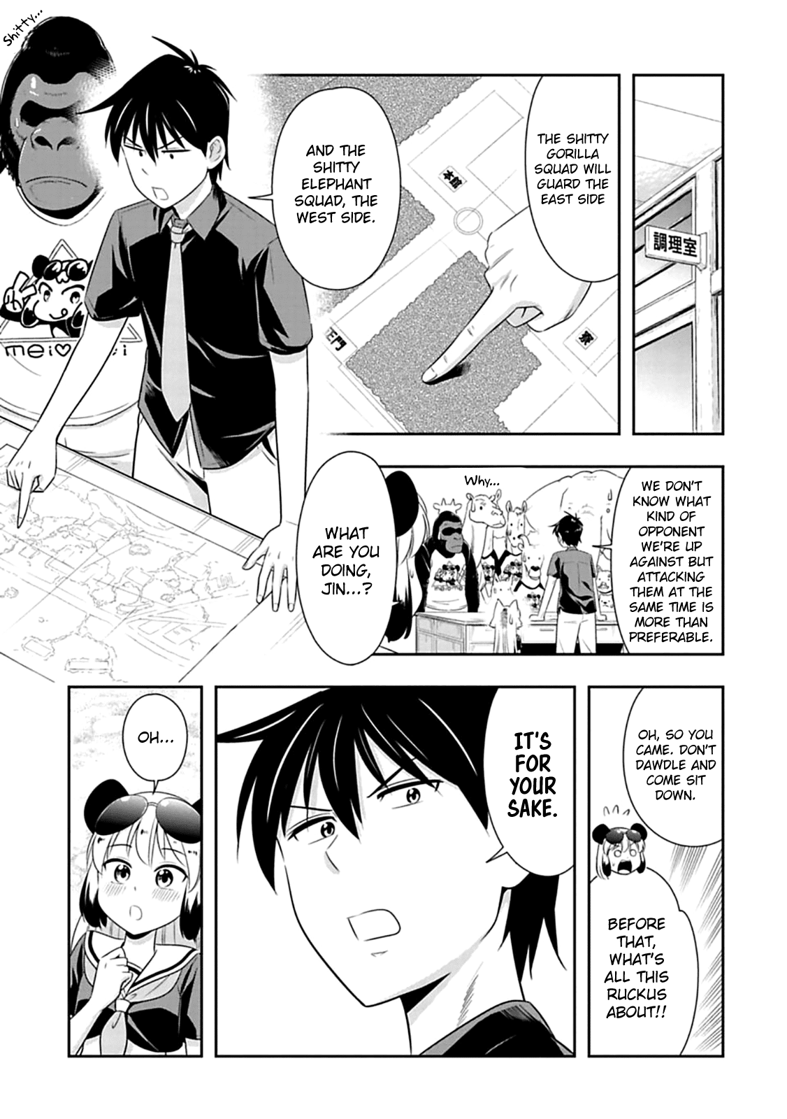 Murenase! Shiiton Gakuen Chapter 59 - page 9