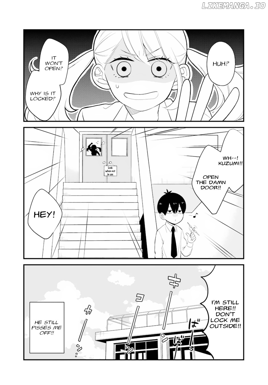 Kuzumi-kun, Kuuki Yometemasu ka? chapter 0.9 - page 19