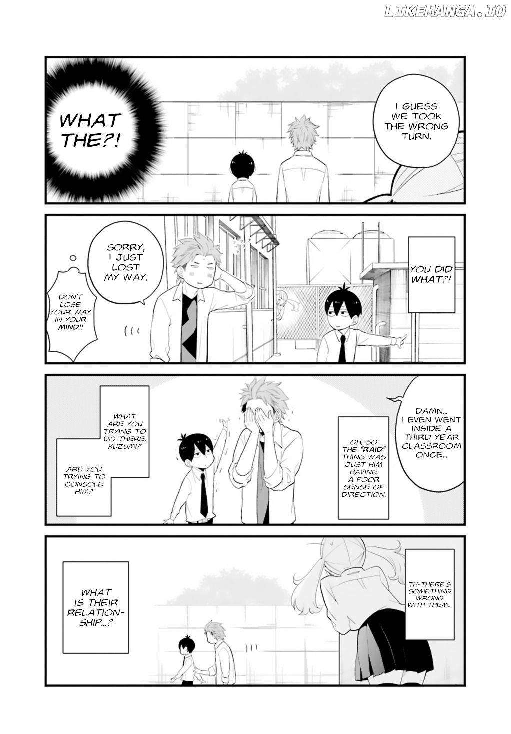 Kuzumi-kun, Kuuki Yometemasu ka? chapter 0.9 - page 8