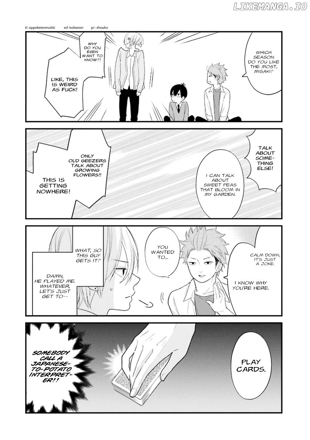 Kuzumi-kun, Kuuki Yometemasu ka? chapter 17 - page 10