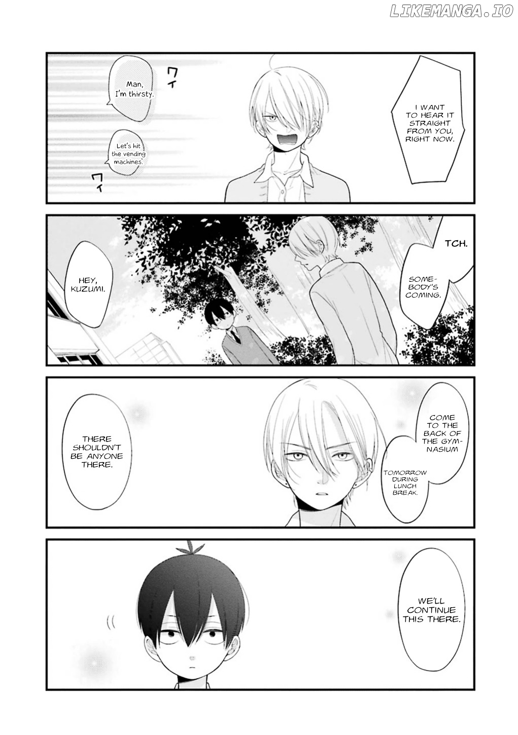 Kuzumi-kun, Kuuki Yometemasu ka? chapter 17 - page 5