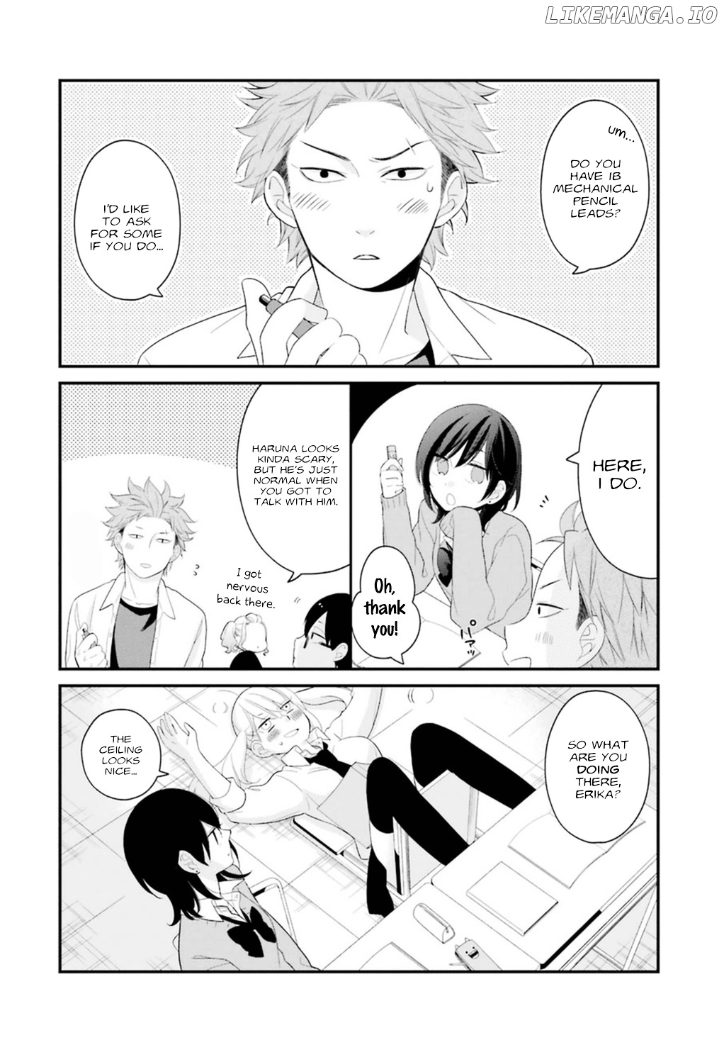 Kuzumi-kun, Kuuki Yometemasu ka? chapter 3 - page 8