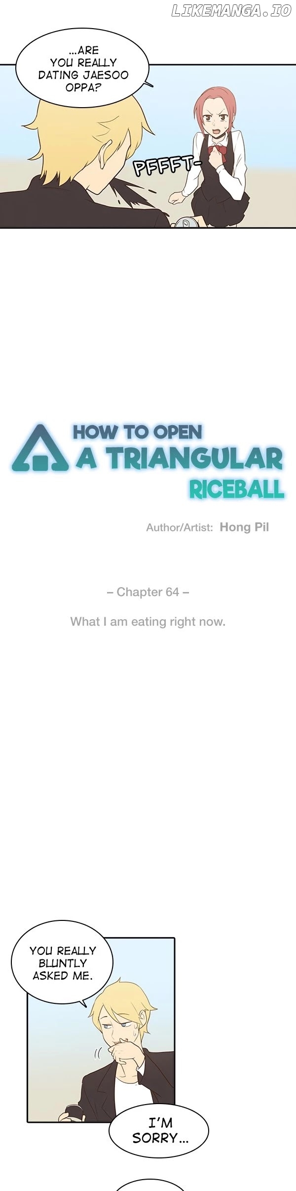 How To Open A Triangular Riceball chapter 64 - page 4