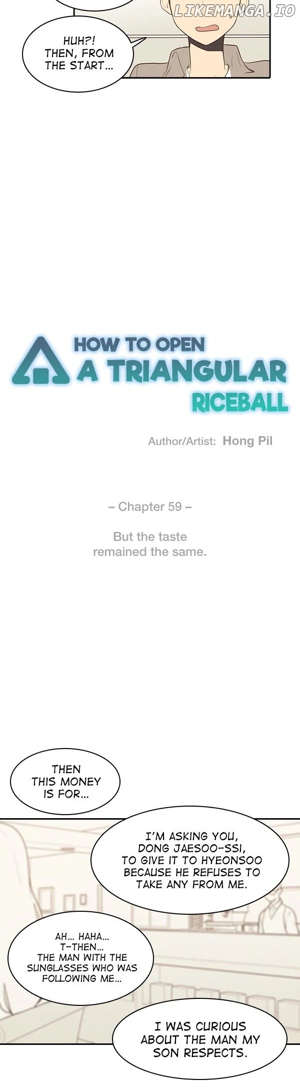 How To Open A Triangular Riceball chapter 59 - page 7