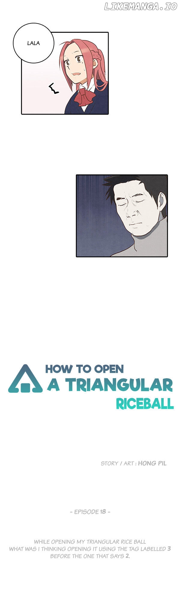 How To Open A Triangular Riceball chapter 18 - page 3