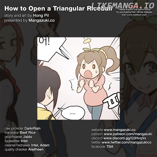 How To Open A Triangular Riceball chapter 30 - page 1