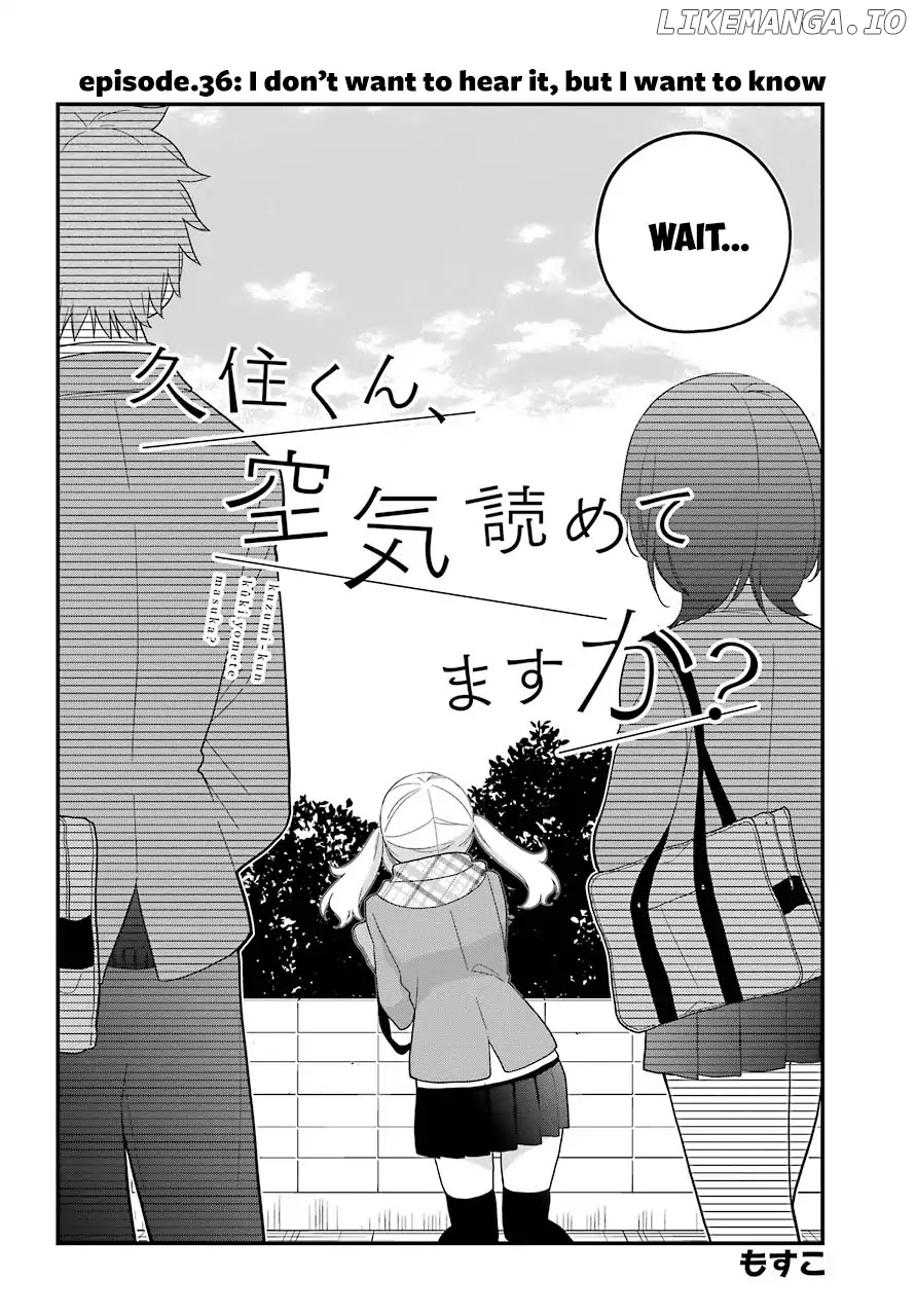 Kusumi-kun, Kuuki Yometemasu ka? chapter 36 - page 2