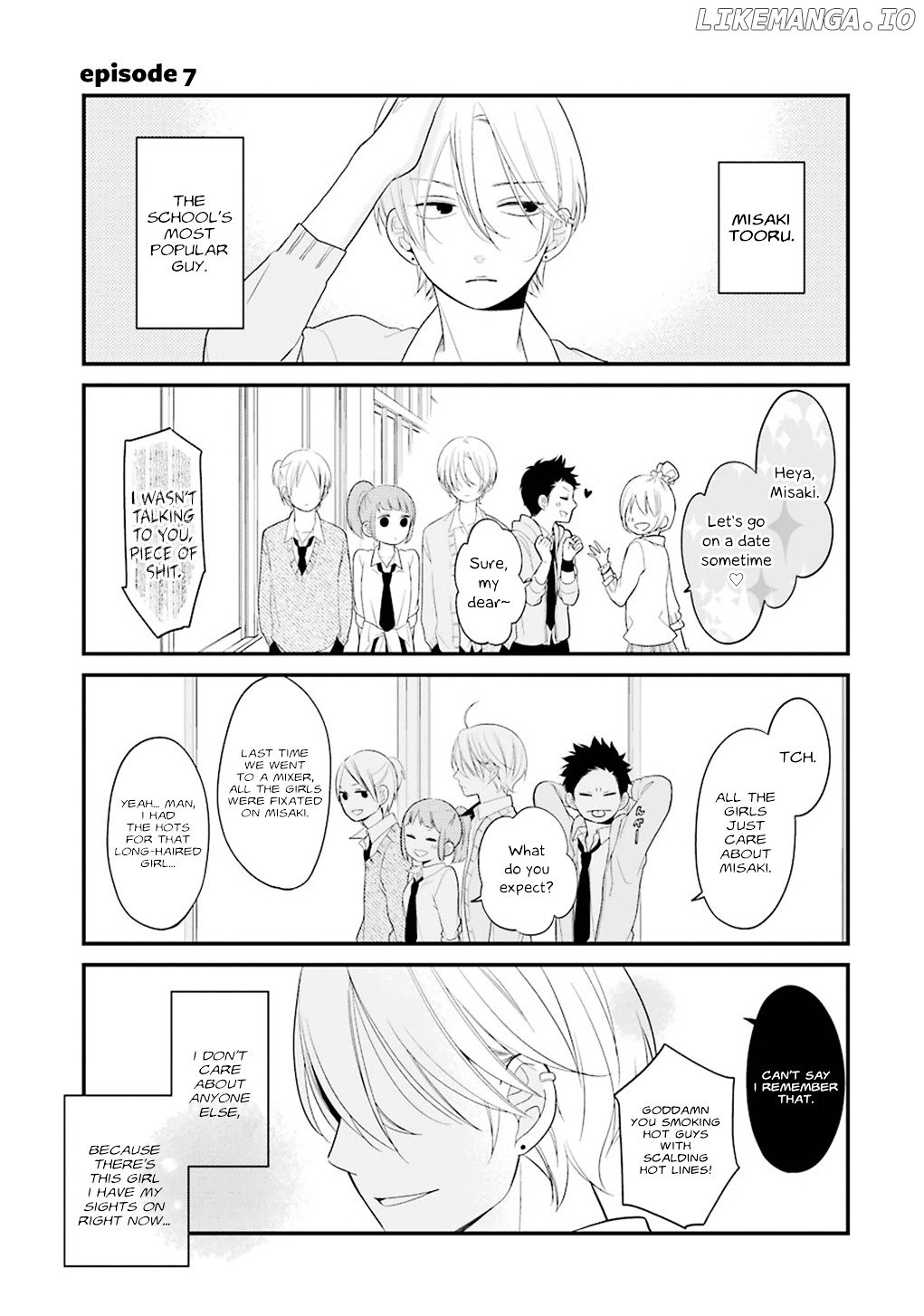 Kusumi-kun, Kuuki Yometemasu ka? chapter 7 - page 1