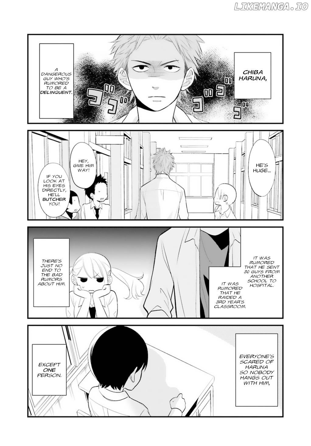 Kusumi-kun, Kuuki Yometemasu ka? chapter 0.3 - page 2