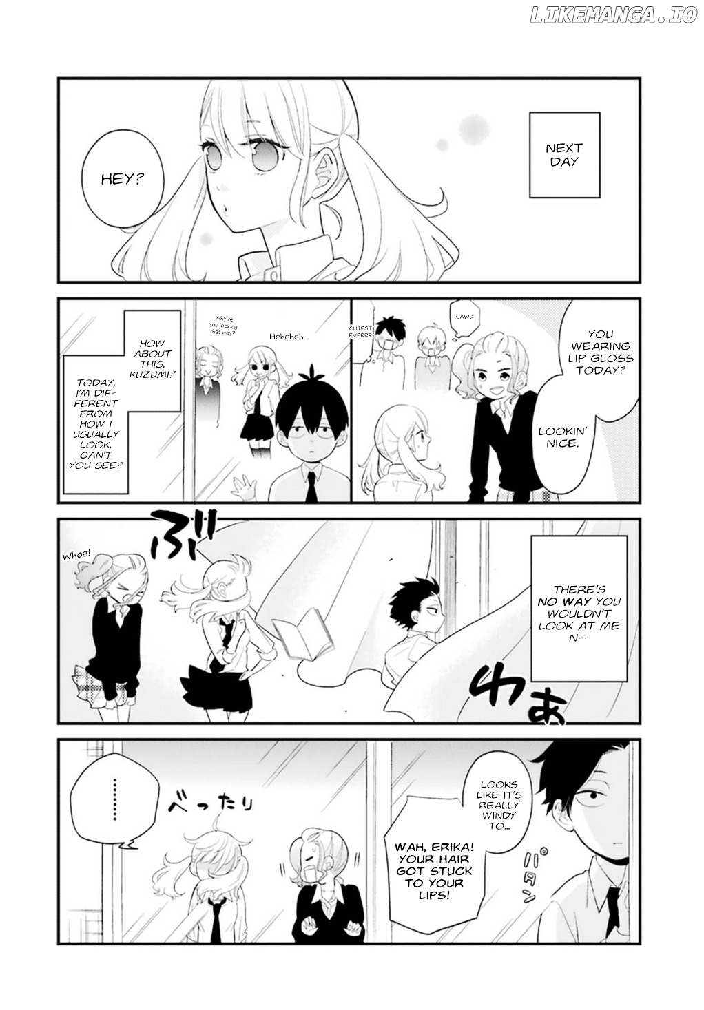 Kusumi-kun, Kuuki Yometemasu ka? chapter 1 - page 8