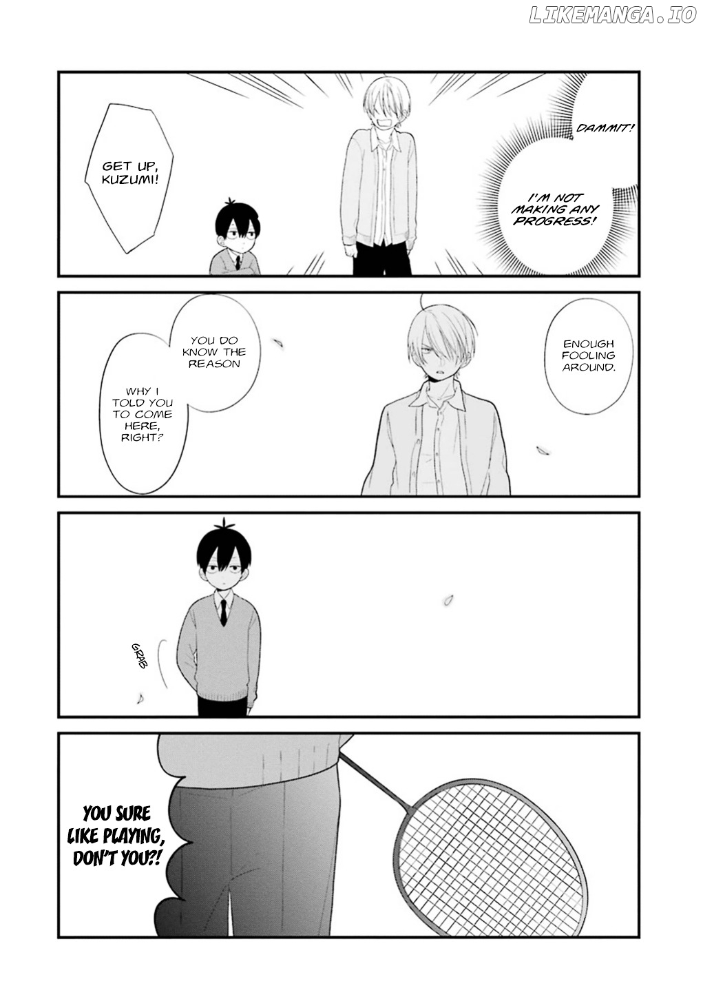 Kusumi-kun, Kuuki Yometemasu ka? chapter 17 - page 14