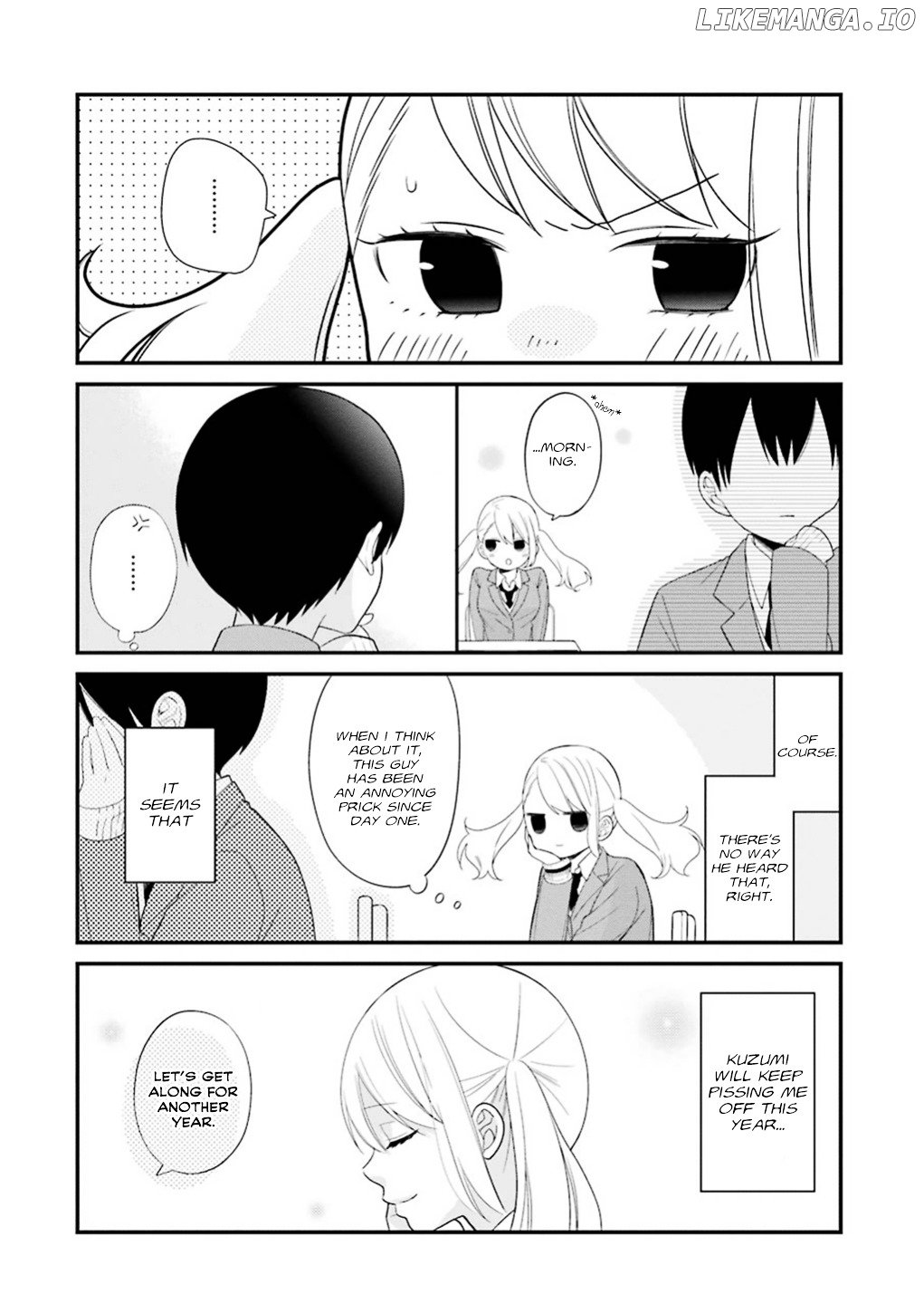 Kusumi-kun, Kuuki Yometemasu ka? chapter 18 - page 22