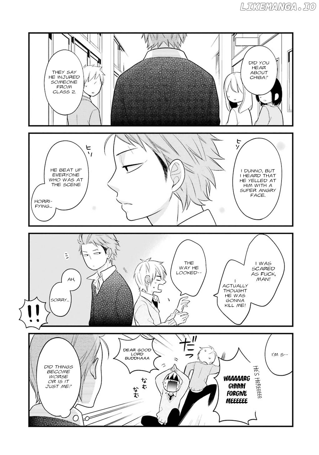 Kusumi-kun, Kuuki Yometemasu ka? chapter 9 - page 17