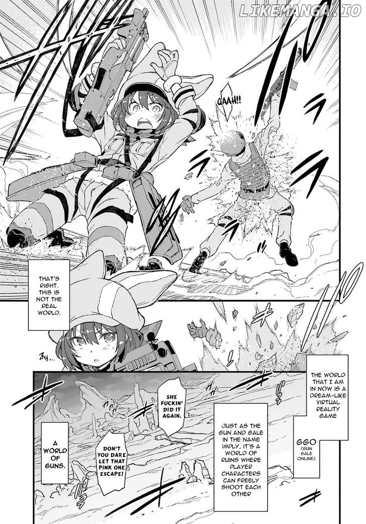 Sword Art Online Alternative - Gun Gale Online chapter 1 - page 7