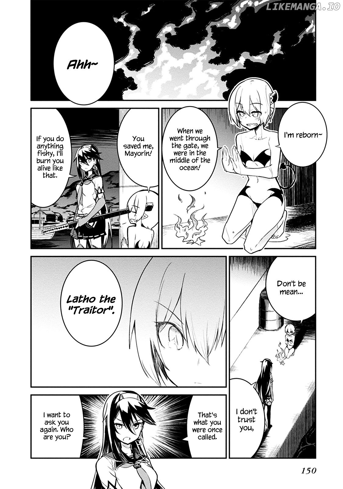 Kaimetsuou to 12-nin no Hoshi no Miko chapter 8.1 - page 4