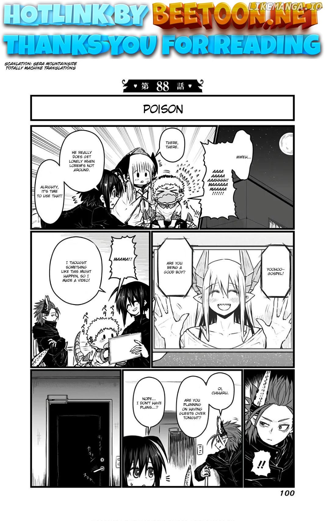 Musuko ga Kawaikute Shikataganai Mazoku no Hahaoya Chapter 88 - page 1