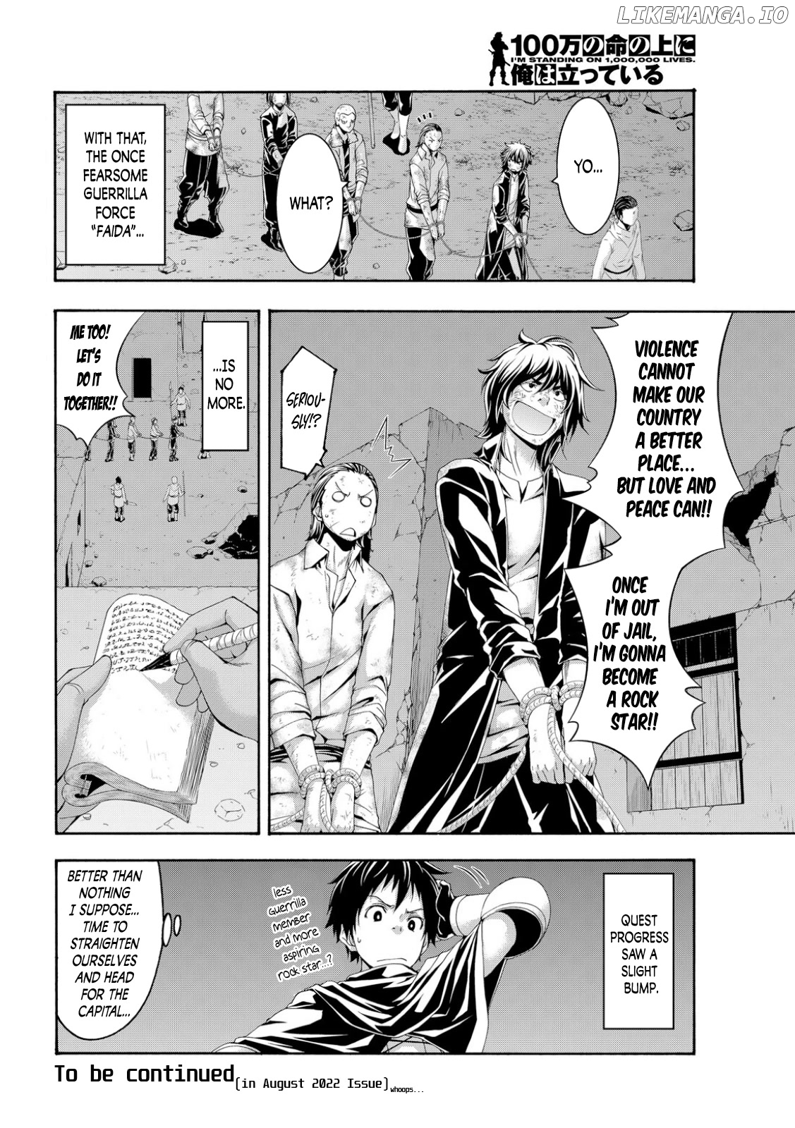 100-Man No Inochi No Ue Ni Ore Wa Tatte Iru chapter 73 - page 35