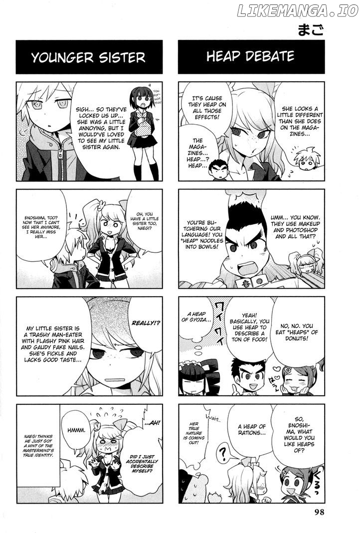 Danganronpa - Academy of Hope and High School of Despair 4-koma Kings chapter 2 - page 100