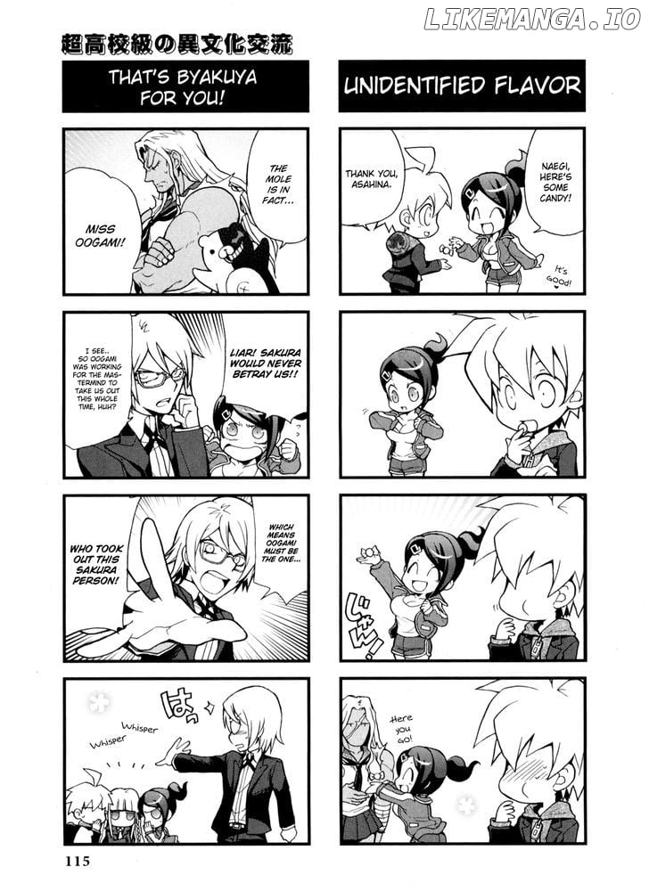 Danganronpa - Academy of Hope and High School of Despair 4-koma Kings chapter 2 - page 117