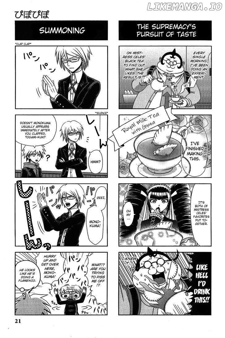 Danganronpa - Academy of Hope and High School of Despair 4-koma Kings chapter 2 - page 23