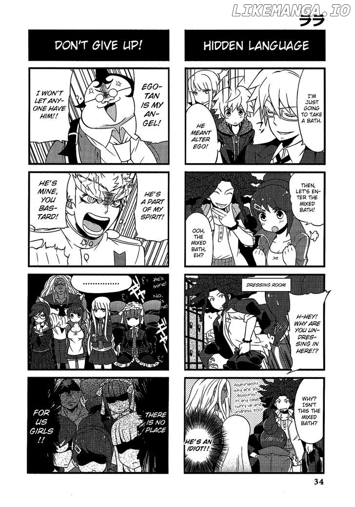 Danganronpa - Academy of Hope and High School of Despair 4-koma Kings chapter 2 - page 36