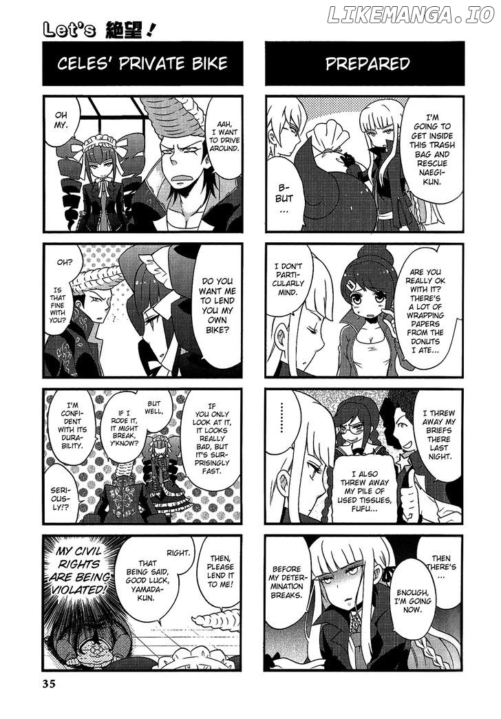 Danganronpa - Academy of Hope and High School of Despair 4-koma Kings chapter 2 - page 37