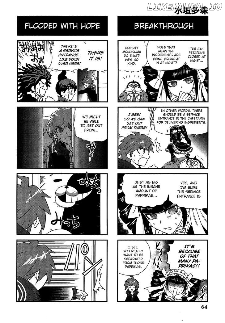 Danganronpa - Academy of Hope and High School of Despair 4-koma Kings chapter 2 - page 66