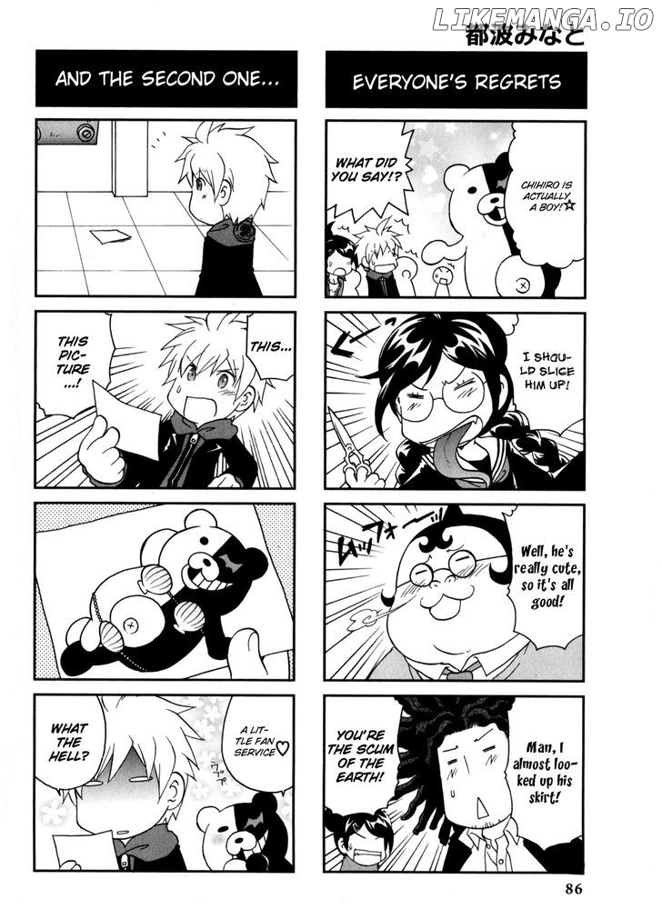 Danganronpa - Academy of Hope and High School of Despair 4-koma Kings chapter 2 - page 88