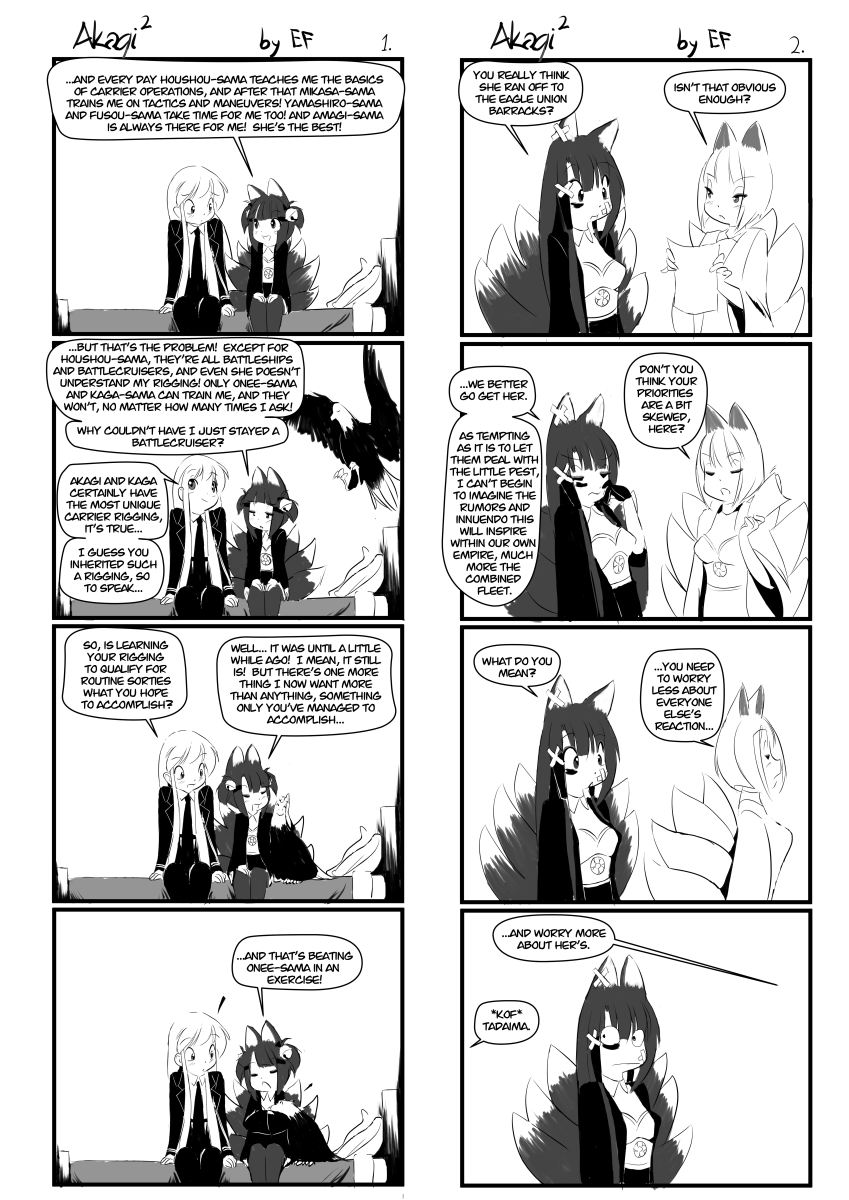 Azur Lane - Akagi² (Doujinshi) chapter 8 - page 1