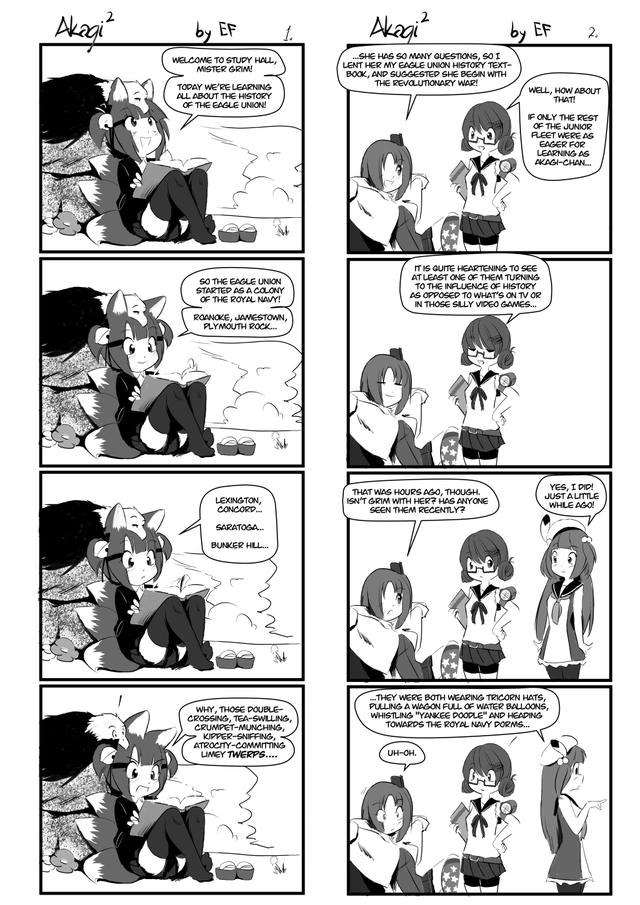 Azur Lane - Akagi² (Doujinshi) chapter 14 - page 1